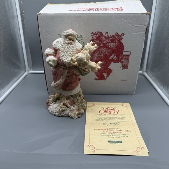 United Designs Other - United Design The Legend of Santa Claus Victorian Santa Teddy Suzan Bradford